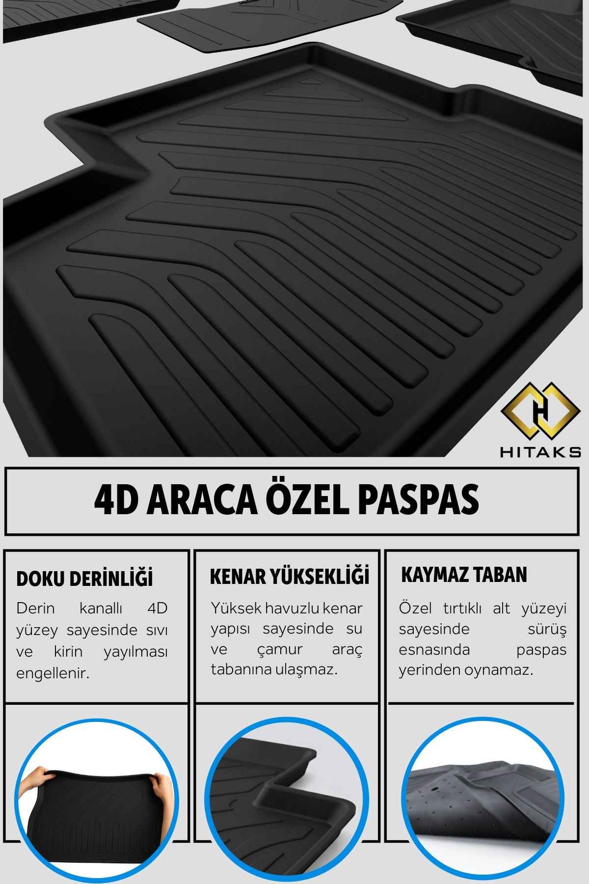 Otomobillerde Neden 4D Paspas Tercih Edilmeli?