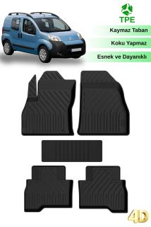 Citroen Nemo Havuzlu 4D Oto Paspas 2008-2016 Arası Araca Özel