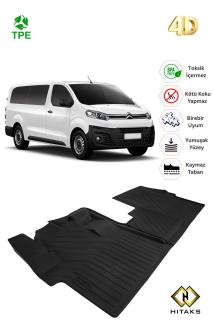 Citroen Jumpy Space / Spacetourer 2016 Sonrası 4D Araca Özel Havuzlu Paspas Ön 2’li