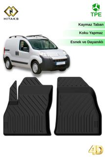 Citroen Nemo Panelvan Havuzlu 4D Paspas Ön 2 Parça 2008-2016 Arası Uyumlu