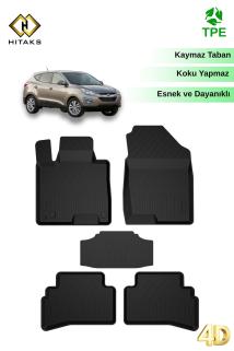 Hyundai Tucson 2004-2005-2006-2007-2008-2009 Uyumlu 4D Havuzlu Özel Oto Paspas