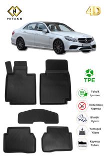 Mercedes E Serisi W212 Oto Paspas Havuzu 2009 2016 Arası 4D Araca Özel Paspas