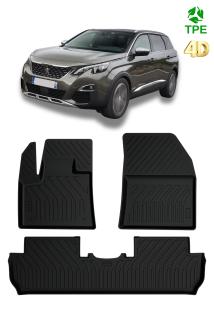 Peugeot 5008 Gt-line Uyumlu 4d Havuzlu Kauçuk Paspas 2017 2023