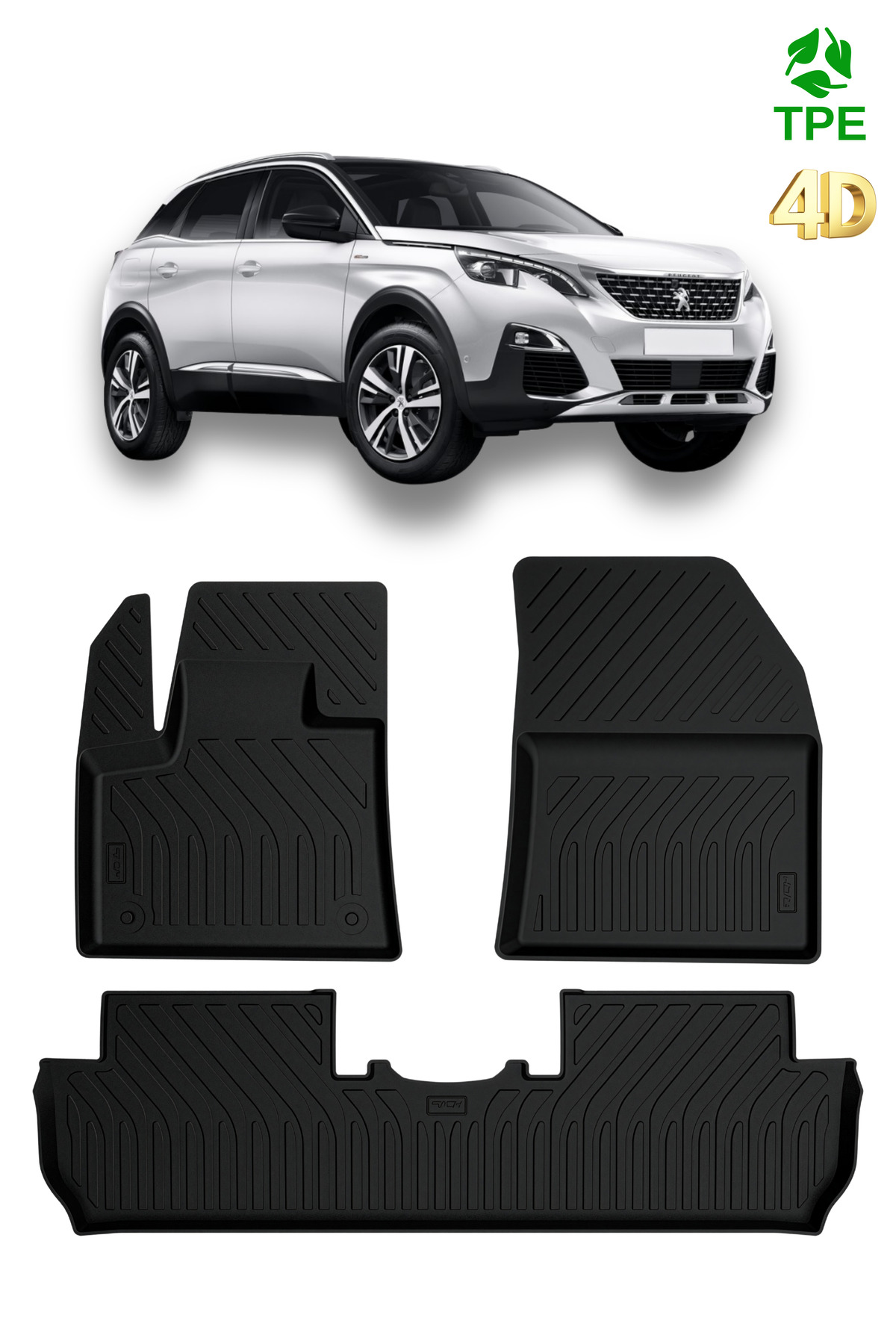 Hitaks Peugeot Bipper 4D Havuzlu Oto Paspas 2008-2016